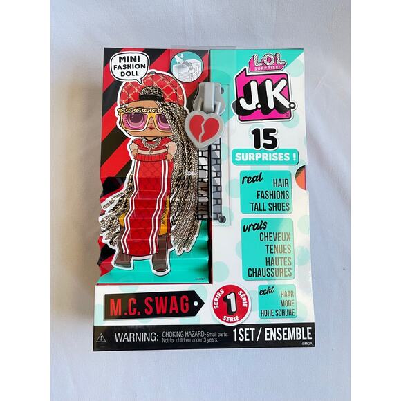 L.O.L. SURPRISE! J.K. M.C. Swag Doll - Picture 1 of 4